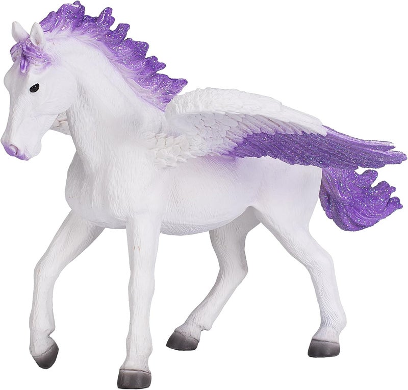 MOJO Pegasus Lilac Realistic Fantasy Hand Painted Toy Figurine - Image 1